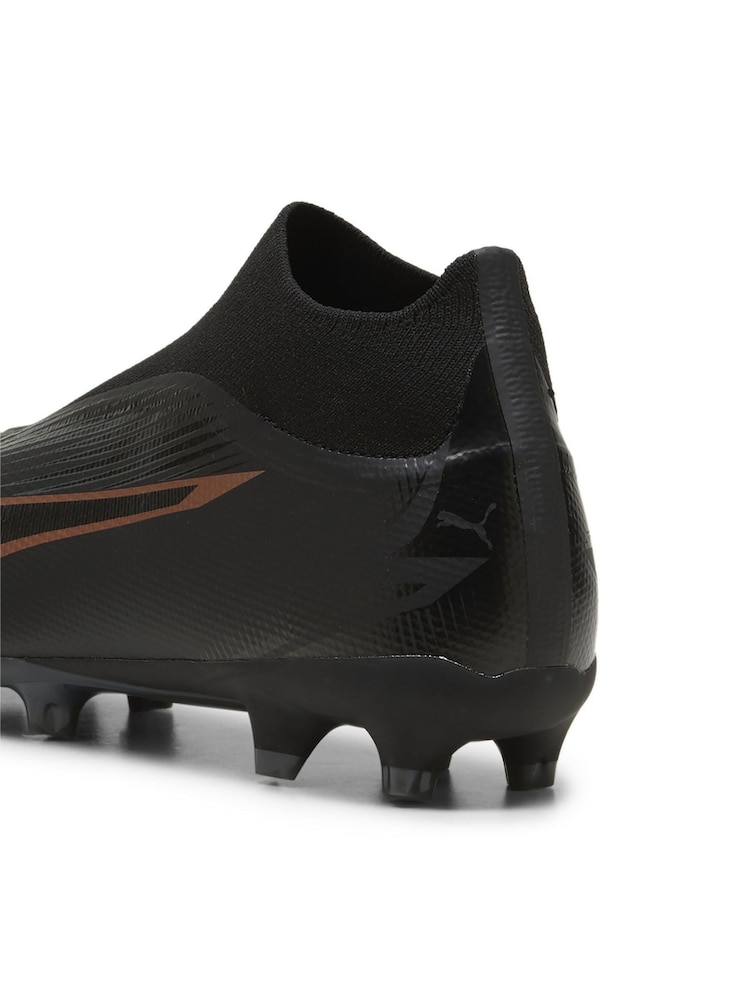 Puma Black Mens Ultra Match Fg/AG Laceless Football Boots - Image 6 of 6