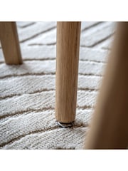 Gallery Home Natural Temara Oak Style 4 Seater Square Dining Table - Image 2 of 4
