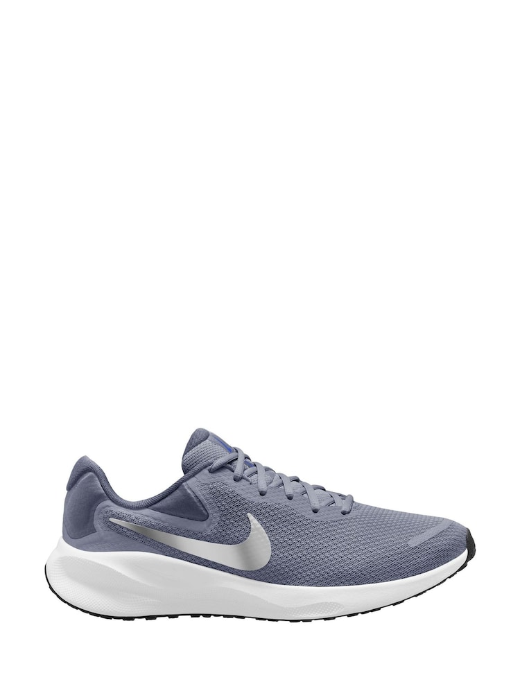 Nike Ashen Slate Revolution 7 Road Running Trainers - Image 1 of 4