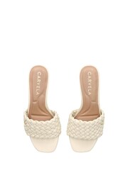 Carvela Cream Lattice Sandals - Image 5 of 7