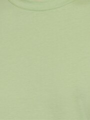 Jigsaw Green Chrome Supima 100% Cotton Scoop Neck T-Shirt - Image 6 of 6