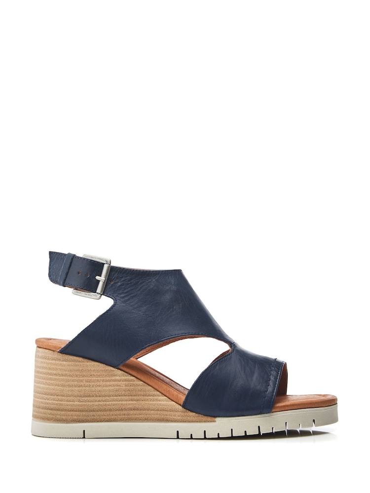 Moda in Pelle Peyten High Front Iber Wedges - Image 1 of 4
