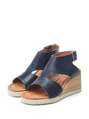 Moda in Pelle Peyten High Front Iber Wedges - Image 2 of 4