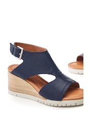 Moda in Pelle Peyten High Front Iber Wedges - Image 4 of 4