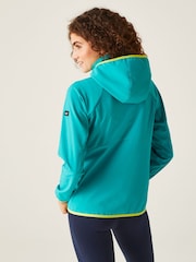 Regatta Blue Bourda Hooded Softshell Jacket - Image 2 of 6