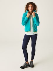 Regatta Blue Bourda Hooded Softshell Jacket - Image 3 of 6