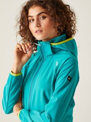 Regatta Blue Bourda Hooded Softshell Jacket - Image 4 of 6