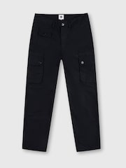 Pretty Green Heathen Cargo Black Trousers - Изображение 4 из 4