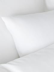 Bianca Set of 2 White 180 Thread Count Cotton Pillowcases - Image 2 of 4