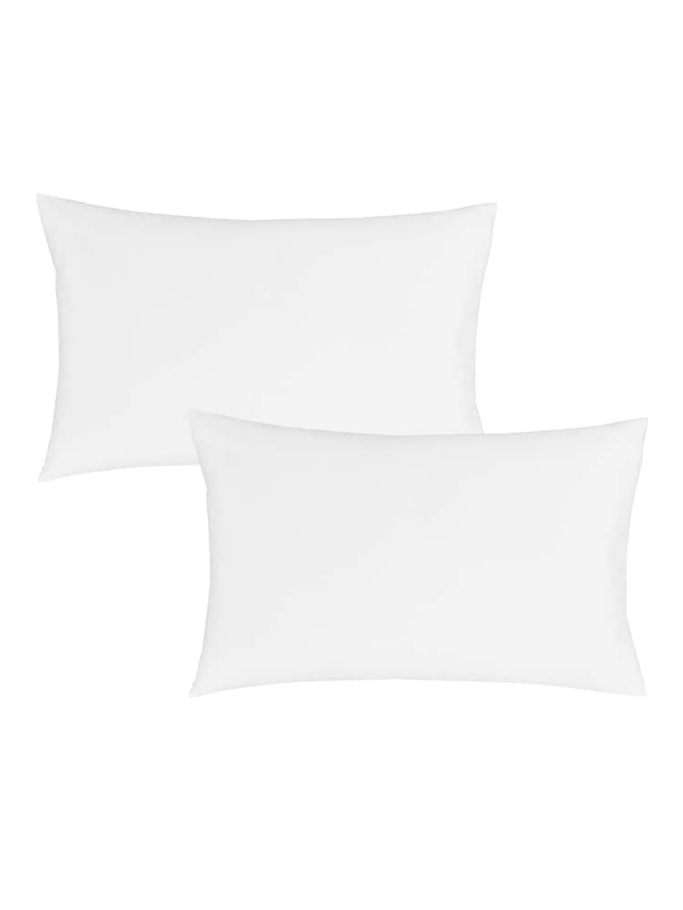 Bianca Set of 2 White 180 Thread Count Cotton Pillowcases - Image 4 of 4