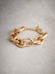 Gold Tone Tabitha Simmons x Next Yasmin Chunky Chain Bracelet - Image 2 of 5