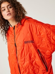 Regatta Orange Quilted Adult Changing Robe - Image 6 of 12