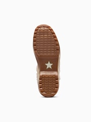 Converse Brown Chuck Taylor Youth Suede Fleece Lined Lugged Chelsea Boots - Image 6 of 6