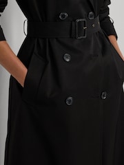 Lauren Ralph Lauren Double Breasted Belted Trench Coat - Image 4 of 8