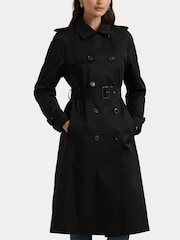 Lauren Ralph Lauren Double Breasted Belted Trench Coat - Image 6 of 8
