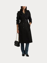 Lauren Ralph Lauren Double Breasted Belted Trench Coat - Image 7 of 8