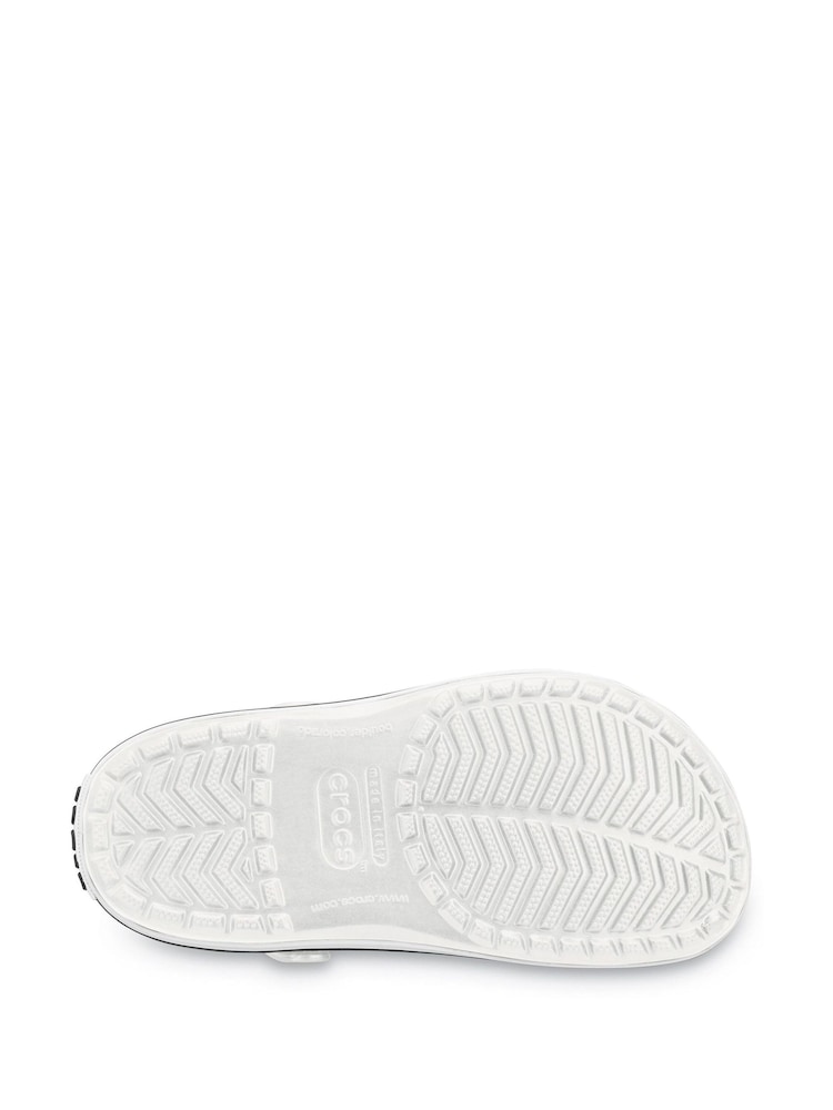 Crocs White Crocband Clogs - Image 5 of 6