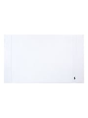 Ralph Lauren White Polo Player Bath Mat - Image 1 of 2