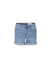 NOISY MAY Blue Mid Rise Stretch Denim Shorts - Image 7 of 8