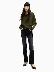 Grün - AllSaints Ridley M Kurzer Pullover - Bild 3 von 6
