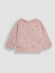 JoJo Maman Bébé Pink Pretty Mouse Sweatshirt & Leggings Set - Image 3 of 6