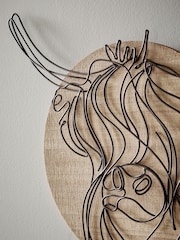 Black Bronx Hamish Wire Wall Art - Image 3 of 4