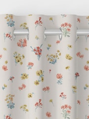 Laura Ashley Ochre Yellow Megan Made to Measure 100% Cotton Curtains - Image 7 of 9