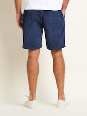 Brakeburn Blue Corduroy Shorts - Image 2 of 4