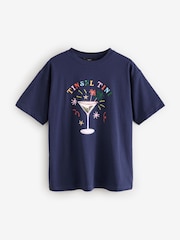 Tinsel Tini Christmas Short Sleeve 100% Cotton T-Shirt - Image 5 of 7