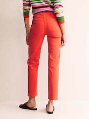 Boden Orange Mid Rise Slim Leg Jeans - Image 3 of 6