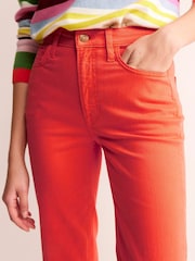 Boden Orange Mid Rise Slim Leg Jeans - Image 5 of 6