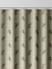 Sophie Allport Natural Linen Olive Made to Measure 100% Cotton Curtains - Image 8 of 9