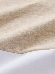 Multi Navy 3 Pack Long Sleeve Colourblock T-Shirts - Image 12 of 12