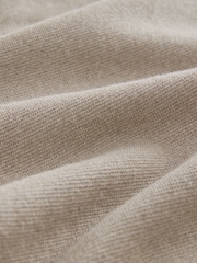 Nevtralno - v standardnem kroju Cotton Rich Knit Zip-Through Debelejša srajca - Slika 7 iz 7