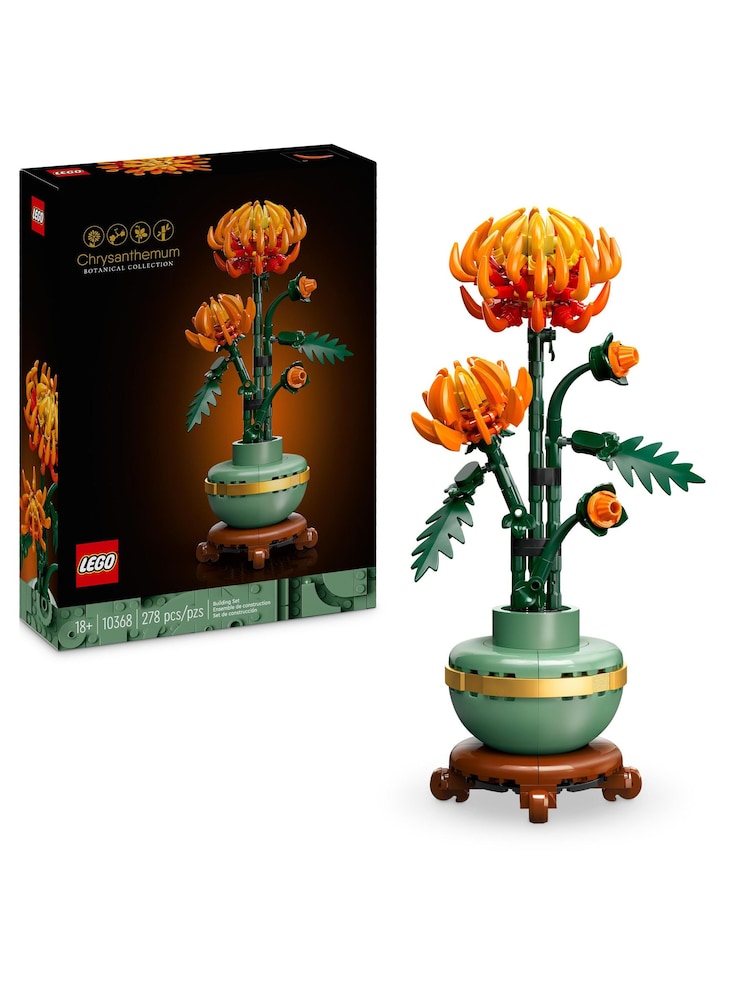 Lego Icons Chrysanthemum Flower Set for Adults 10368 - Image 1 of 8