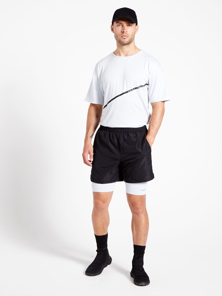 Dare 2b Psych Up Fitness Black Shorts - Image 1 of 6