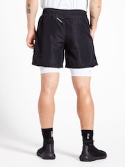 Dare 2b Psych Up Fitness Black Shorts - Image 3 of 6