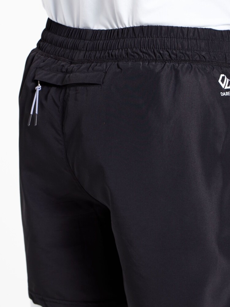 Dare 2b Psych Up Fitness Black Shorts - Image 6 of 6