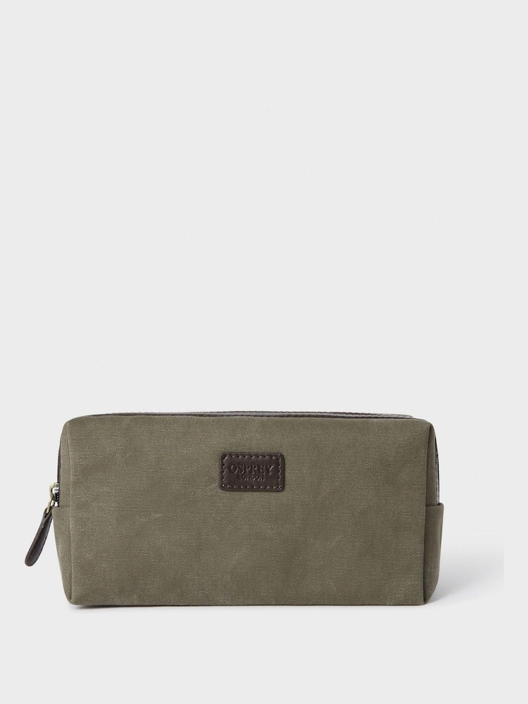 Osprey London The Mac Canvas Washbag - Image 1 of 5