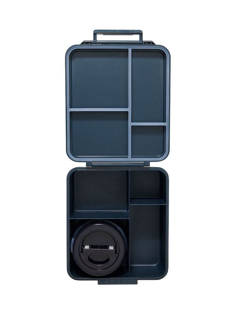 Smiggle Blue Power Play Bento Lunchbox With Insulated Food Jar - Image 4 of 4