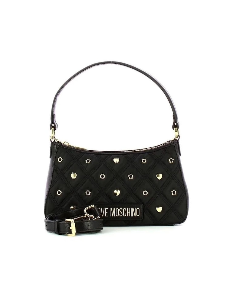 Love Moschino Nylon Crossbody Black Bag - Image 1 of 4