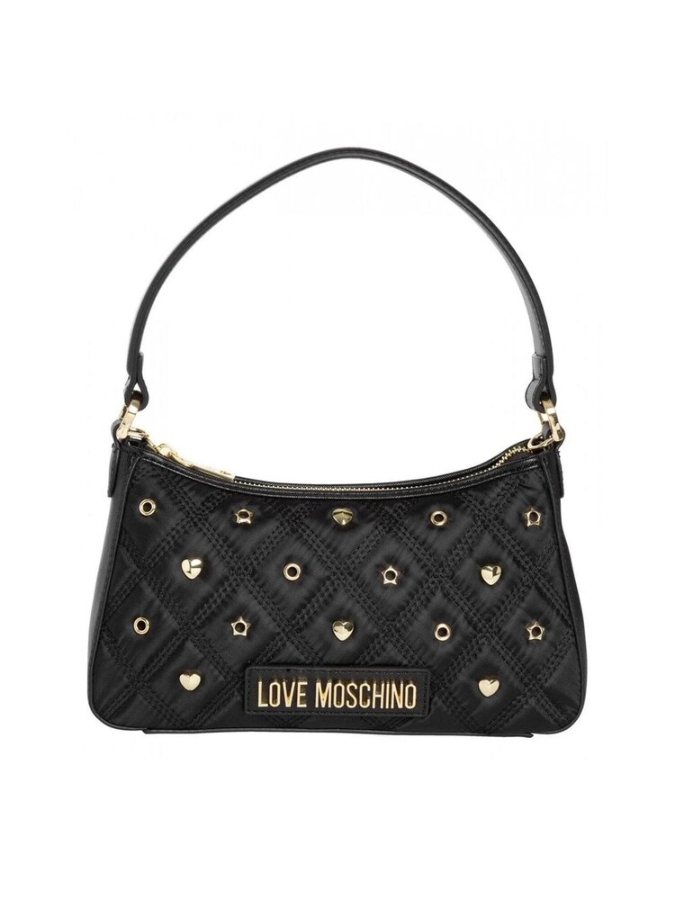 Love Moschino Nylon Crossbody Black Bag - Image 2 of 4 Love Moschino Nylon Crossbody Black Bag - Image 2 of 4