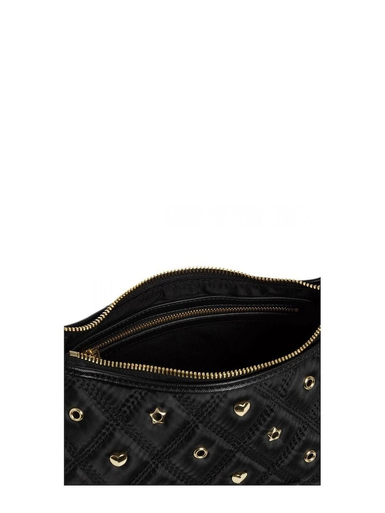 Love Moschino Nylon Crossbody Black Bag - Image 4 of 4