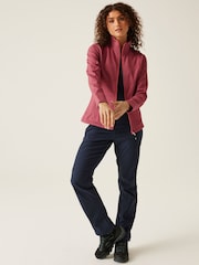 Regatta Red Shower Resistant Connie V Softshell Jacket - Image 3 of 9