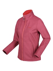 Regatta Red Shower Resistant Connie V Softshell Jacket - Image 9 of 9