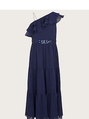 Ruby Ruffle Prom Dress - Image 1 of 3