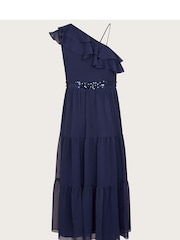 Ruby Ruffle Prom Dress - Image 2 of 3