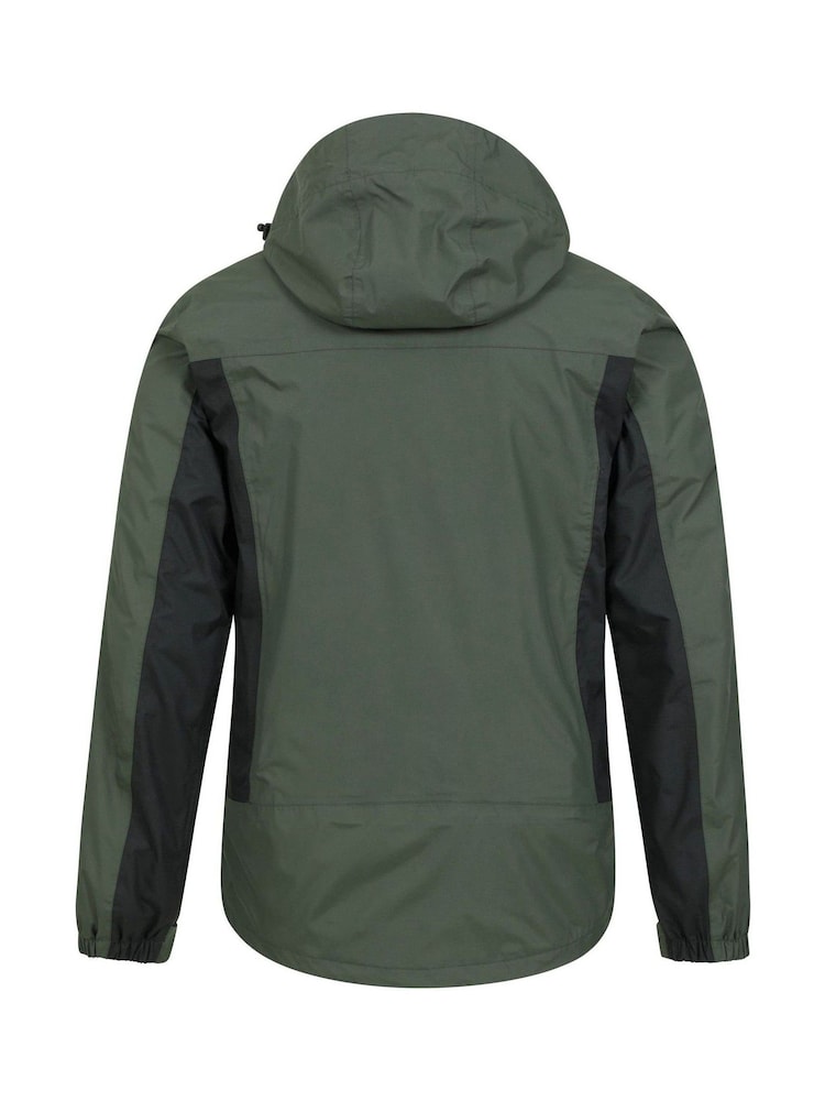 أخضر - Mountain Warehouse Thunderstorm Mens Waterproof 3-In-1 Jacket - صورة 5 من 5 أخضر - Mountain Warehouse Thunderstorm Mens Waterproof 3-In-1 Jacket - صورة 5 من 5