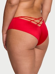 Victoria's Secret Lipstick Red Cheeky Knickers - Image 2 of 3