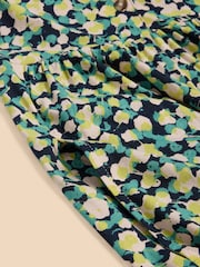 White Stuff Green Naya Jersey Dress - Image 7 of 7
